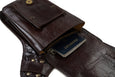 Penang Leather Crossbody Satchel Bag