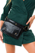 Berlin- Large Pocket Leather Belt Bag