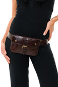 Amalfi Convertible Leather Belt Bag