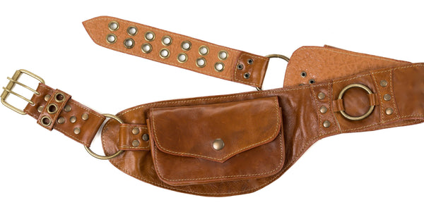 Rio Hip Leather Festival Belt